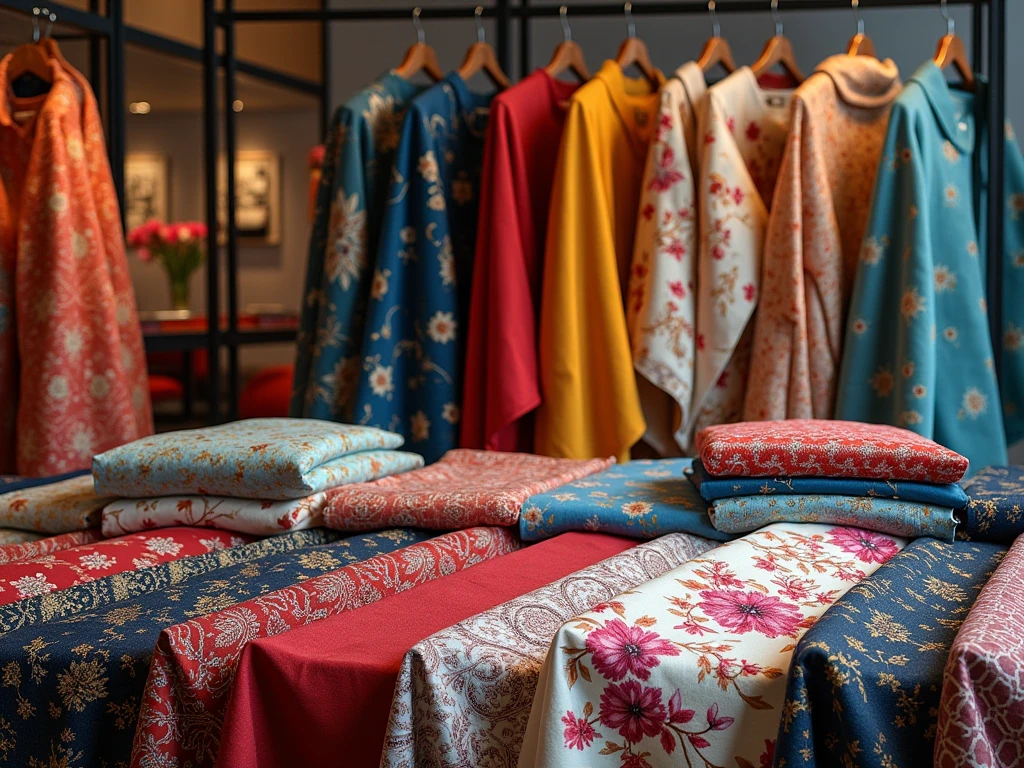 Premium textile and fabric selection